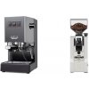 Gaggia New Classic E24, grey + Eureka Mignon XL, CR white