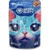 BEEFY BUFFY kapsičky pre mačky rybacie kúsky v omáčke 24x85g