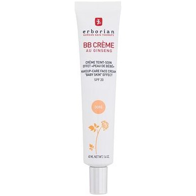 Erborian BB Crème Makeup-Care Face Cream SPF20 pečující bb krém Doré 40 ml