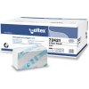 Uteráky Celtex V Eco papírové skládané, 3150ks, bílo/zelené, 15x210ks