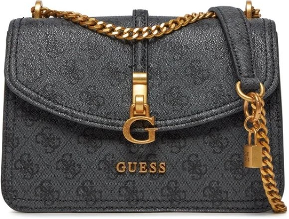 Guess kabelka G James Logo QC HWQC92 13200 Sivá