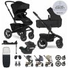 EASYWALKER SET Kočík 4v1 Jimmey Pepper Black XXL AIR + RWS + CYBEX Aton B2 i-Size +základňa