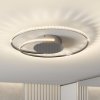Lindby LED stropné svietidlo Joline, Ø 45 cm, kryštály, kov - 9639132
