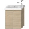 Kúpeľňová skrinka pod umývadlo Jika Mio-N 42,1x51x25,8 cm v dekore jaseň H40J7112003421