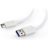 GEMBIRD Kabel CABLEXPERT USB 3.0 AM na Type-C kabel (AM/CM), 1,8m, bílý CCP-USB3-AMCM-6-W