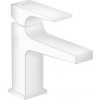 Umývadlová batéria Hansgrohe Metropol s clic-clac matná bílá 32500700