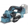 Makita hoblík na akumulátor bez akumulátoru Širka hobľovania: 82 mm 18 V Hĺbka drážky: 3 mm; DKP181Z