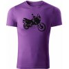 T-ričko Honda Africa Twin XRV 750 pánske tričko Farba trička: Fialová, Veľkosť: XS