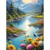 Diamantový obraz Letný deň v horách