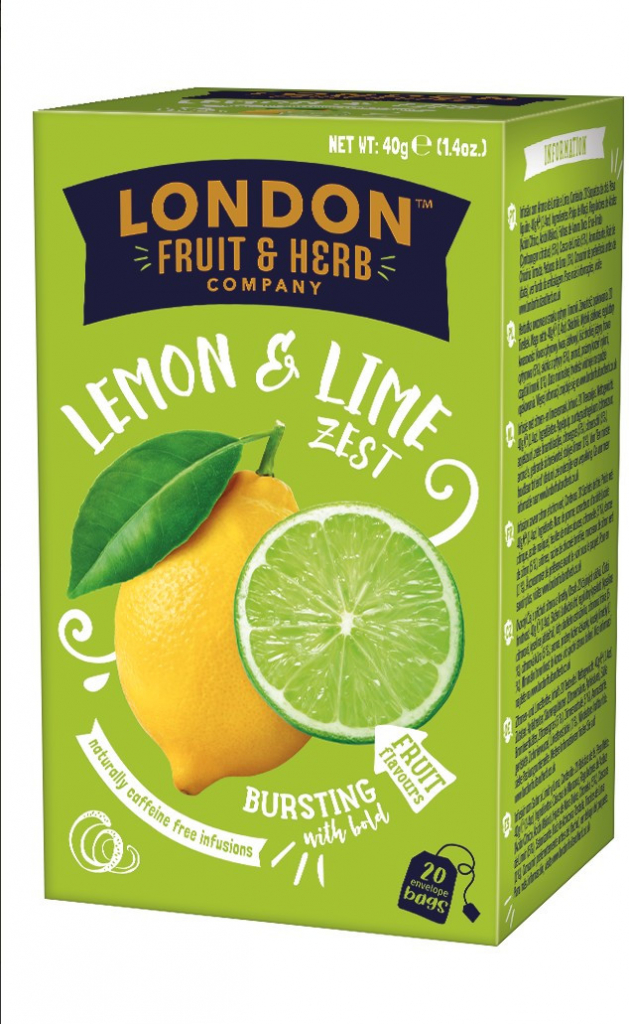 London Herb Citron s limetou 20 x 2 g