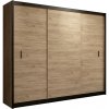 Šatní skriňa SAPHIRA 250x215 cm s posuvnými dverami dub craft MT0012 + záruka 3 roky zadarmo + záruka 3 roky zadarmo
