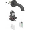 Geberit Piave - Elektronická umývadlová batéria pod omietku, napájanie z generátora, easy to clean, matná čierna 116.286.14.1