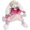Doudou et Compagnie Paris šteniatko psík ružový 28 cm