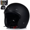 OTVORENÁ MOTOCYKLOVÁ PRILBA | VITO GRANDE MATT | CHOPPER CRUISER + STRIEŠKA 3XL