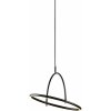 | Halo Design 749539 - Stmievateľný LED luster na lanku TILT LED/40W/230V pr. 40 cm čierna | 749539