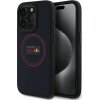 Red Bull PU Leahter Red Ring MagSafe zadný kryt pre iPhone 15 Pro Max Navy