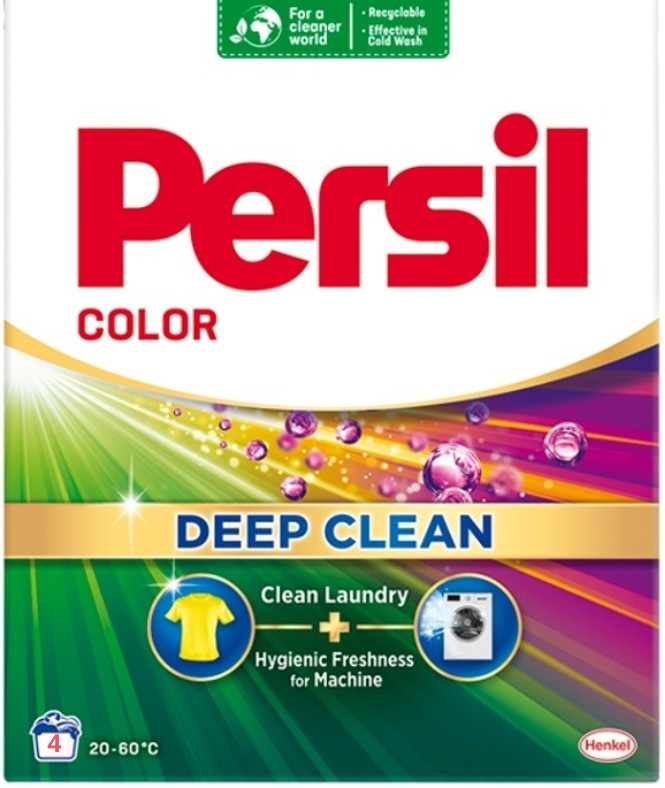 Persil Prací prášok Deep clean Color 240 g 4 PD