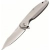 Ruike P128-SF vreckový nôž 9,3 cm, matná, celooceľový, Stonewash