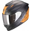 SCORPION prilba EXO-1400 EVO II AIR Luma matt black/orange - 2XL