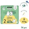Moomin Baby 2 Newborn 3–6 kg (56 ks), eko plienky