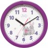 JVD Dětské nástěnné hodiny s tichým chodem HP612.D Purple