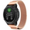 Magnetický milánsky ťah - QuickFit remienok pre Garmin 22mm - Rose Gold IR-AWGW-0325