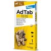 AdTab 56 mg žuvacie tablety proti blchám a kliešťom pre psy (1,3–2,5 kg) 1 tableta
