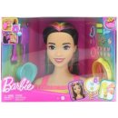 Barbie NEONOVO DÚHOVÁ ČESACIA HLAVA ČIERNOVLÁSKA