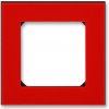 Rámček jednonásobnou, červená / dymová čierna, ABB Levit 3901H-A05010 65
