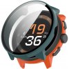 VSETKONAMOBIL 119910 PC FULL COVER Plastový kryt so sklom pre Suunto Run zelený