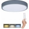 Solight LED osvetlenie s diaľkovým ovládačom Grey, 60W, 4200lm, 49cm, zmena chromatickosti, stmievateľné WO8002