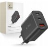 RÝCHLA VÝKONNÁ SIEŤOVÁ NABÍJAČKA NAPÁJACÍ ADAPTÉR USB-A USB-C PD-30W - 3 PORTY