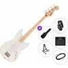Fender Squier Sonic Bronco Bass MN SET 2 Arctic White Elektrická basgitara