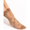 Silonkové ponožky Fiore Pop In 15 DEN G1147, tělová, univerzální