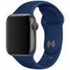 eses Základný silikónový remienok pre Apple Watch 42 mm/44 mm/45 mm/46 mm/49 mm - veľkosť S/M Farba: kobaltová modrá