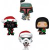 POP! 4-Pack: Tree Holiday Star Wars (Pocket POP!) 4PACK