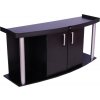 Diversa stolík Comfort 160x60x67 cm oblúk, čierny
