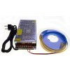 LedStar sada 10m COB biely LED pásik 24V 320LED/m 10W/m, montážny 230V zdroj IP20 Zvoľte farbu svetla: 6000K