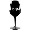 FRIDAY - čierny nerozbitný pohár na víno 470 ml