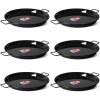 Garcima Set-108 Smaltovaná paella panvica 24 cm 6 ks