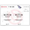 Sada brzdových platničiek kotúčovej brzdy BREMBO P 86 029