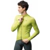 ALÉ Cycling Clothing Alé PR-E Follow Me LS, Acid green Veľkosť: M Pánsky dlhorukávový cyklo dres do prechodného obdobia