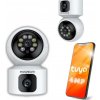 EasyCam IP PTZ kamera vnútorná duálna WiFi Tuya 4MP (2MP + 2MP) EC-4PT2DL-FL