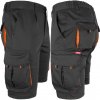 Montérkové kraťasy s elastanom MANNLAND BLACK ORANGE