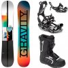 Gravity Symbol 25/26 snowboard + Raven Fastec FT360 black viazanie + Raven Target ATOP obuv - 156 cm + L (EU 41-44)