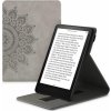 Púzdro KW Mobile - Rising Sun - KW5626417 - pre Amazon Kindle Paperwhite 5 (2021) - šedé (KW Mobile obal na Amazon Kindle Paperwhite 5 (2021), vrecko, stojan, motív Rising Sun, šedý + záruka 3 roky +