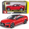 Bburago Audi RS 5 Coupe červená 1:24