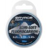 Savage Gear Fluorocarbon Semi Soft Seabass Clear 30 m 0,29 mm 4,79 kg