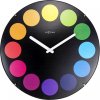Dizajnové nástenné hodiny 3167 Nextime Dots Dome 35cm (8717713017325)