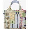 Skladacia nákupná taška LOQI FRANK LLOYD WRIGHT Old Fashion Windows